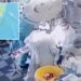 Incredible footage shows Russian doctors calmly perform surgery during powerful earthquake