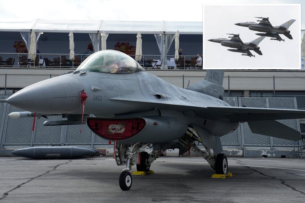 Ukrainian air force officer accused of leaking location of NATO F-16 jets to Russia