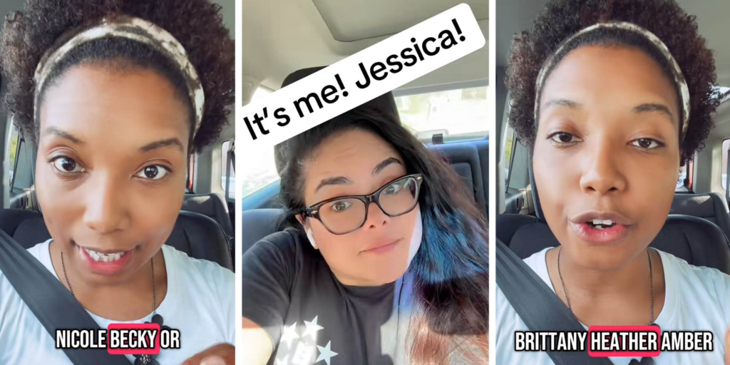 Jessica? Ashley? Kelsey? The search for the best name to represent a millennial "Karen" is on, and no one is safe