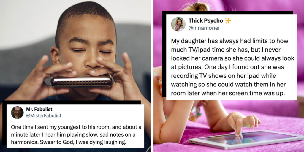 19 parents who had to discipline their kids (while secretly dying of laughter)