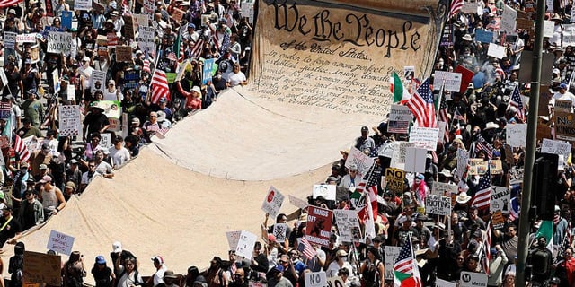 A Declaration of Independence From Trump’s Fascist America - Whenever any fascist regime of government becomes destructive to the future of humanity and the planet, it is the Responsibility of the People to drive it from power through nonviolent protest day after day.