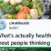 "A well-balanced burger": 16 people reveal what's actually healthy (even though most folks think it's not)