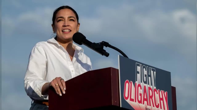 AOC Slams House Republicans For Supporting Trump's 'Big, Beautiful' Bill 'In Exchange For Some Signed Merch': 'Voting To Starve Babies'. "And they have the audacity to try to brand this as Christian. What does that word even mean to them? Wearing a necklace?" AOC added