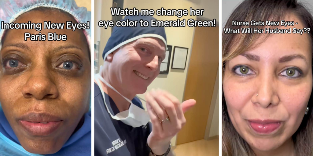 "Blink if you need help": A cosmetic eye procedure is going viral online—but doctors say it's a terrible idea