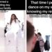 Bride roasted over "cringe" wedding day surprise dance for her husband. She says she has no regrets