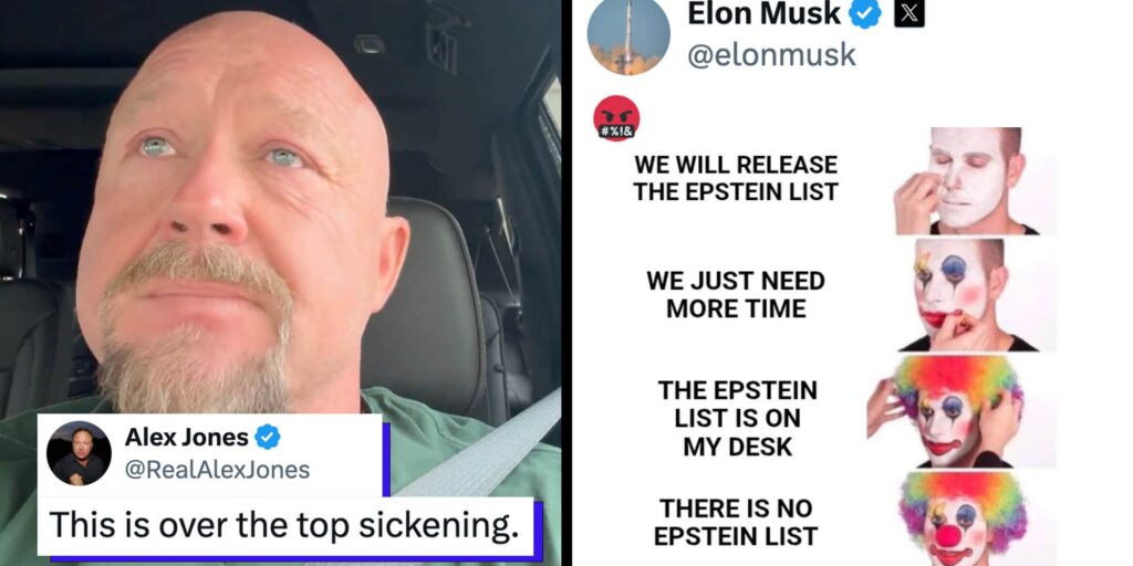 Conservatives are crashing out over DOJ concluding no Jeffrey Epstein client list exists