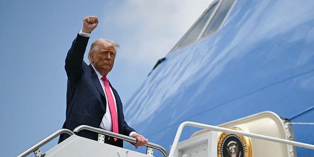 DOJ Sued for Withholding Memo on Trump's $400 Million Jet From Qatar