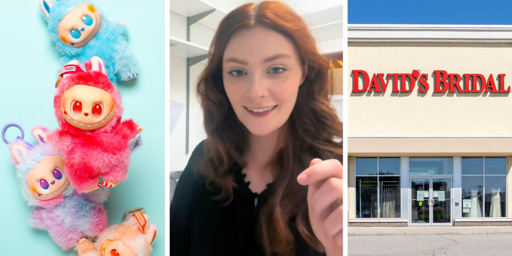 David's Bridal is now offering custom dresses for Labubu