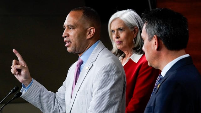 Democratic leaders accuse Republicans of protecting pedophiles