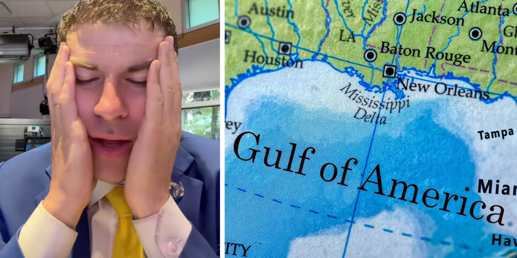 Denver weatherman crashes out on social media after saying "the Gulf of America" during forecast