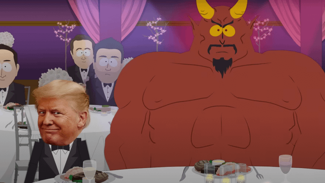 Donald Trump Gropes Satan’s Leg in New ‘South Park’ Footage; Show Won’t Air New Episode This Week but Keeps Targeting Trump Anyway