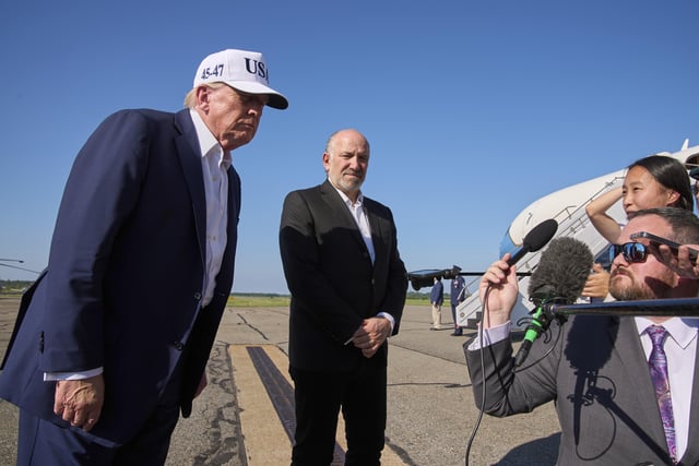 Donald Trump grilled about NWS cuts after deadly Texas floods