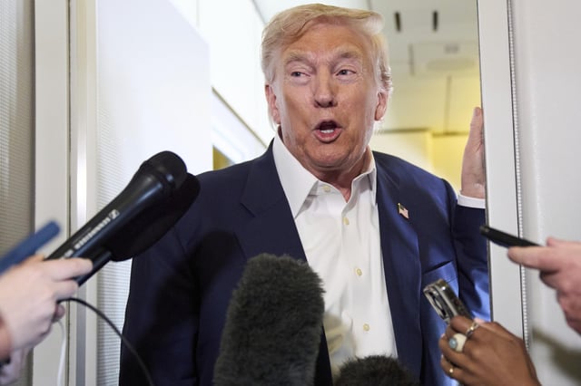 Donald Trump's approval rating falls to new low with white voters