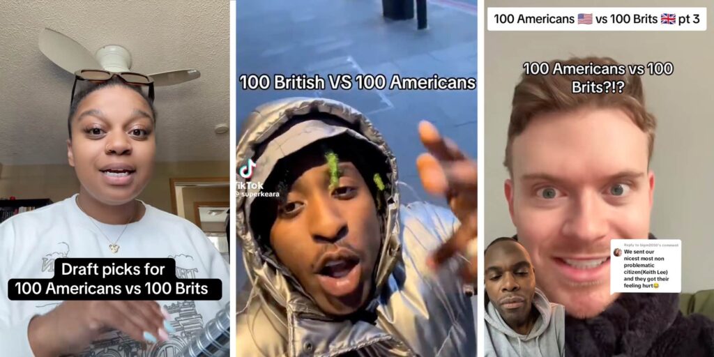 Everyone's arguing about who would win in a fight: 100 Americans or 100 British people?