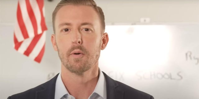Far-right Oklahoma schools head Ryan Walters had nude women on TV during meeting: report. Walters, a Republican, has often railed against sexual material.