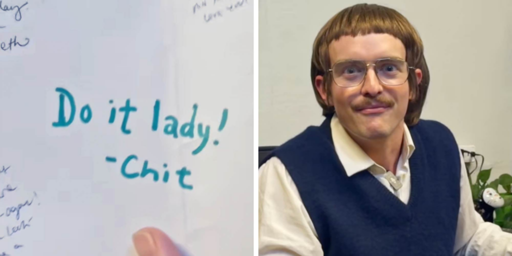 Have you seen the "Do It Lady" meme? Behind the rise of Chit and his new catchphrase