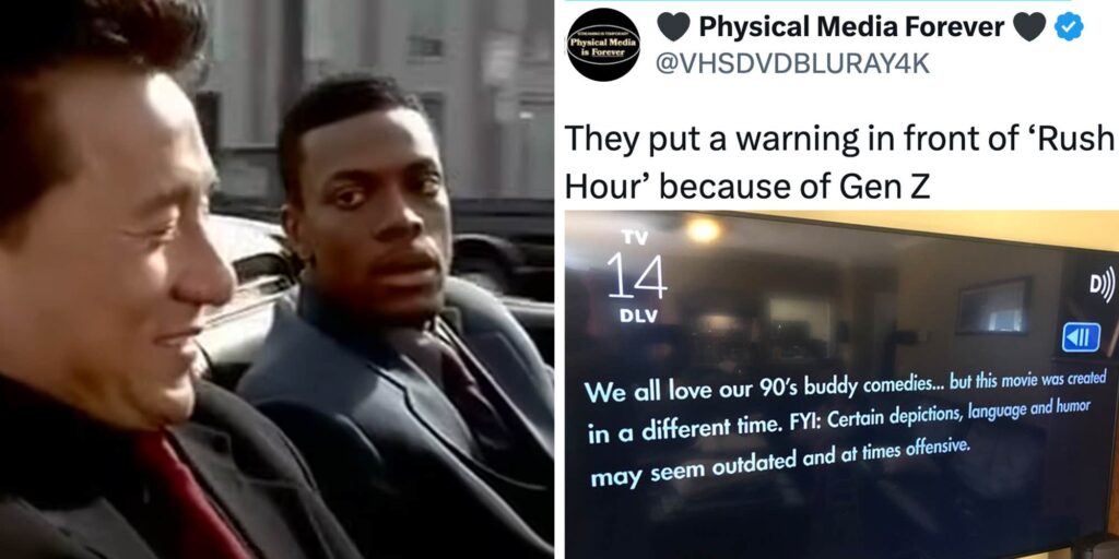 "I didn't ask for this": Gen Z is getting blamed for "Rush Hour" content warning