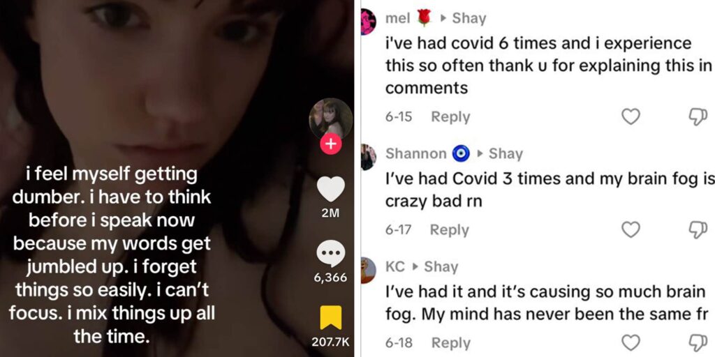 "I used to write poems": Young people are linking mental decline to long COVID in real time on TikTok
