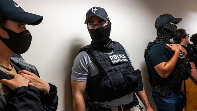 ICE’s ‘Secret Police’ Are Horrifying. Team Trump Is Laughing - The administration is using memes to troll Democrats and others who are concerned about its brutal deportation tactics