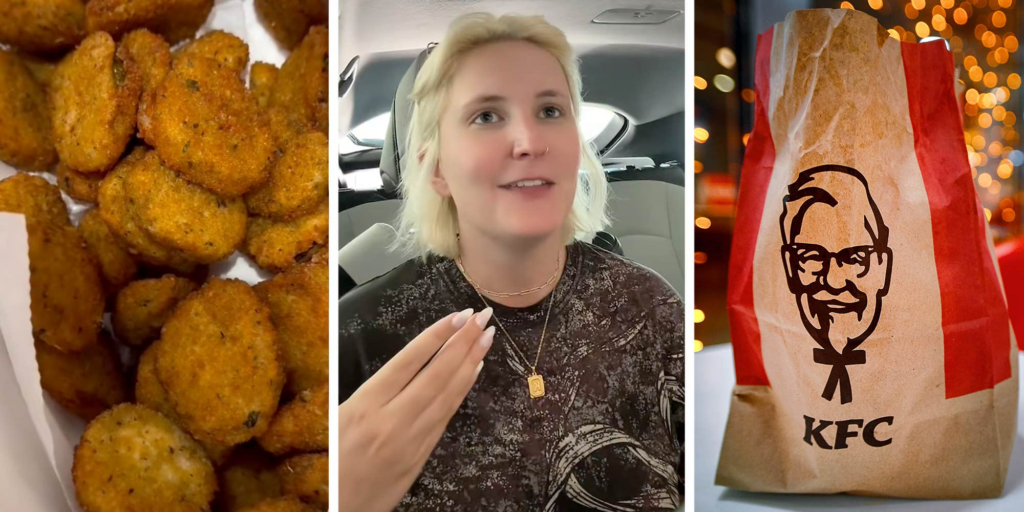 "I'm not mad, I'm disappointed": Customer blasts KFC after her in-app order of fried pickles isn't available in store