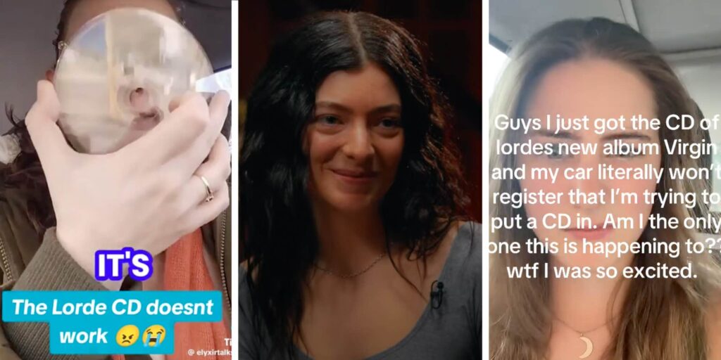 "I'm sooo freakin bummed": People are complaining that CDs of Lorde's new album "Virgin" don't work