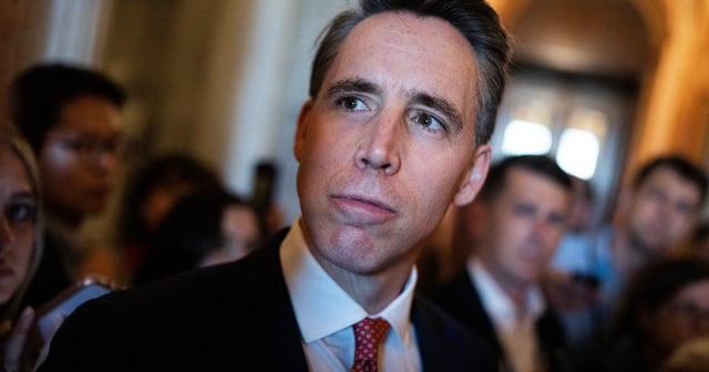 Josh Hawley Introduces Bill To Cancel Medicaid Cuts He Just Voted For