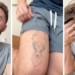 Man gives an update on what his “Ephemeral tattoo” looks like now