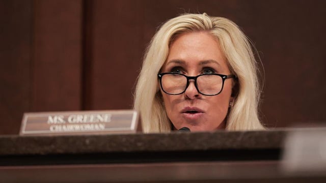 Marjorie Taylor Greene breaks ranks by calling Gaza crisis genocide