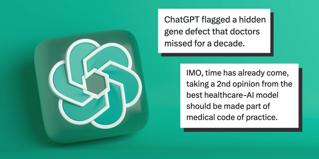 "My doctor was super shocked": ChatGPT flagged a condition doctors couldn't diagnose for a decade