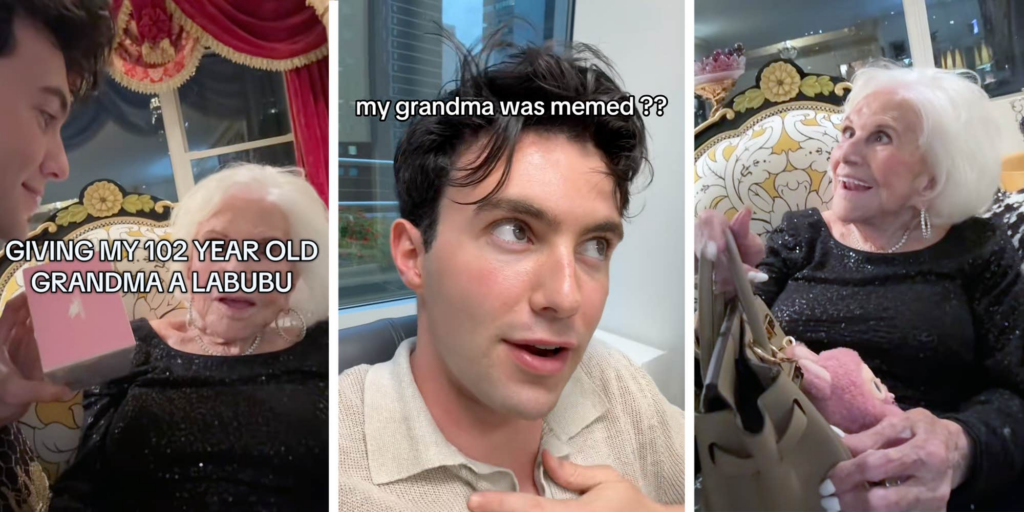 "Officially Been Meme'd": Labubu Grandma's Grandson Isn't Sure How To Feel About Her Viral Fame