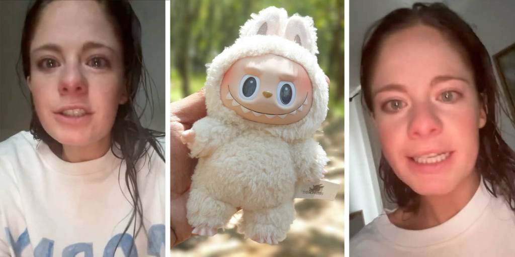 "Please tell me I'm missing something": Woman who spent the past month in nature crashes out over Labubu craze