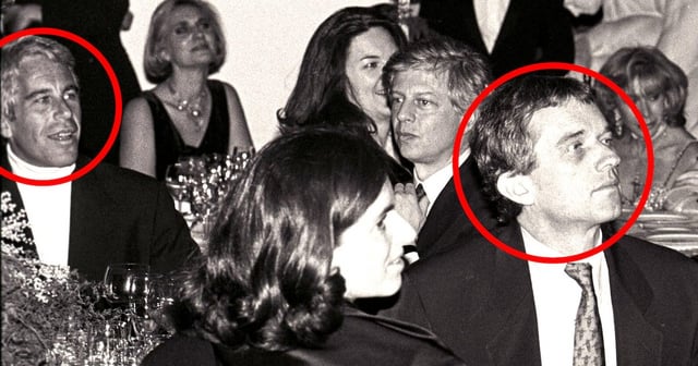RFK Jr. Pictured Partying with Child Sex Predator Jeffrey Epstein