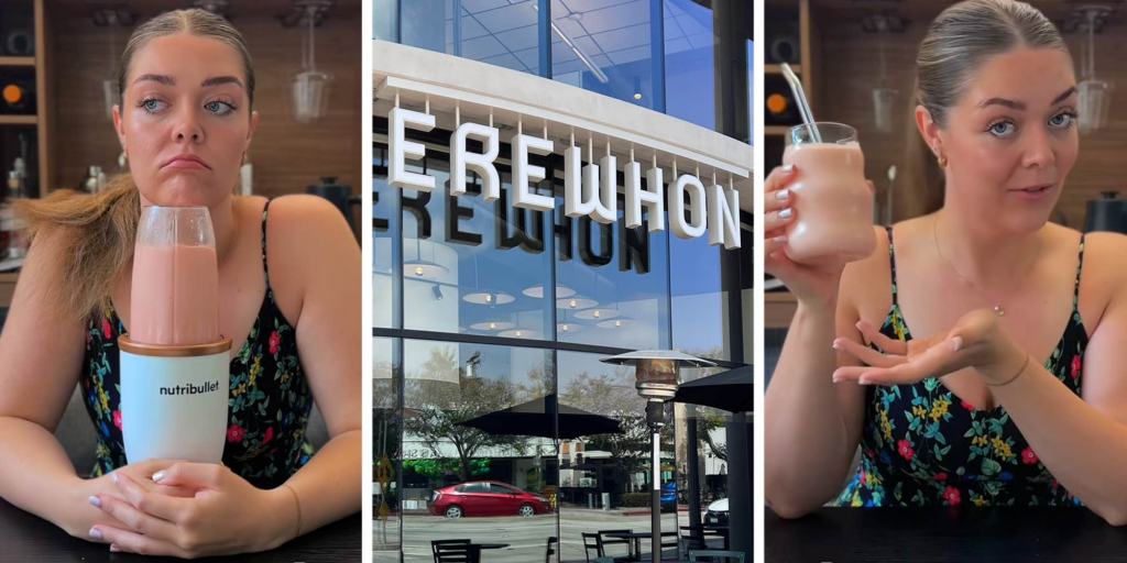 "RIP to me honestly": Smoothie dupes influencer forced by Erewhon to remove her videos