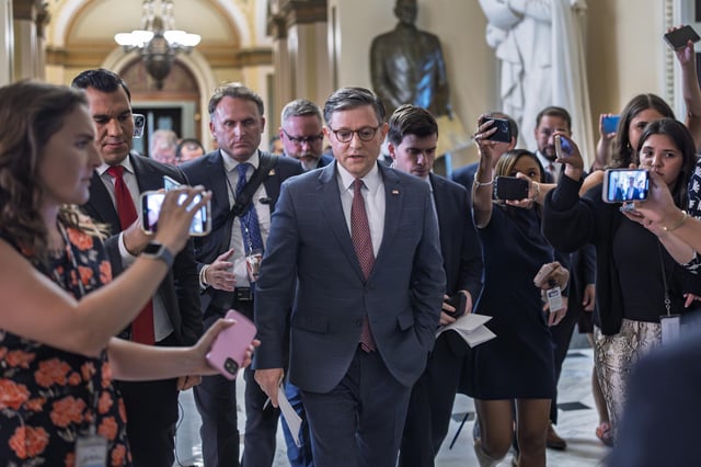 Republicans shut down House floor to avoid Epstein vote