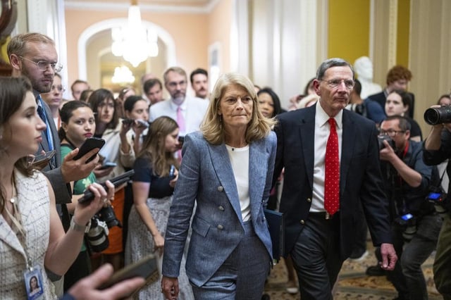 Senate Passes Megabill as Murkowski Stays Bought