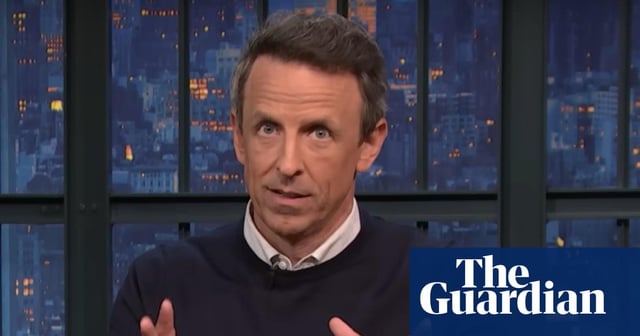 Seth Meyers: ‘We’re just one Epstein story away from Trump announcing that UFOs are real’