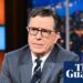 Stephen Colbert declares ‘gloves are off’ as cancelled Late Show host takes aim at Trump