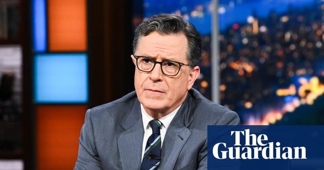 Stephen Colbert declares ‘gloves are off’ as cancelled Late Show host takes aim at Trump