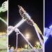 Terrifying moment amusement park ride violently breaks mid-swing in Saudi Arabia, injuring 23