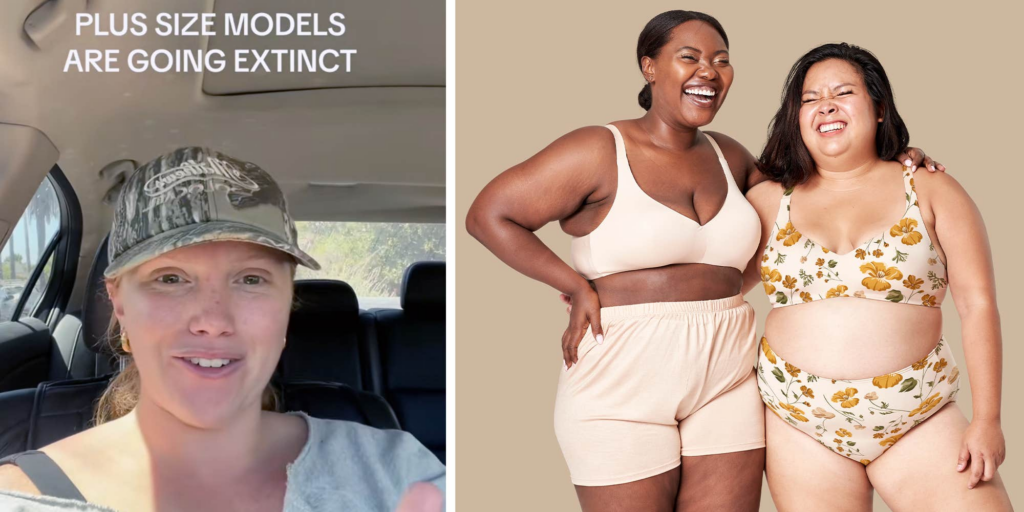 "The plus-size models are going extinct": Curve model warns of the fashion world's sharp decrease in plus-size inclusion