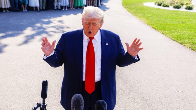 Trump Claims Someone May Have Forged His Signature on Birthday Letter to Epstein | The president filed a lawsuit claiming his reported birthday note to Epstein is “fake and nonexistent.” Now he says someone else might have signed it