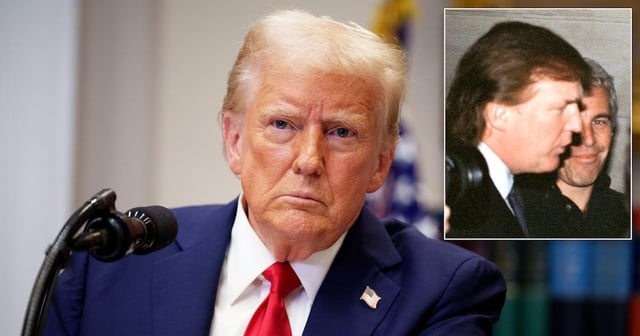 Trump Spent the Night Terrified of Epstein Files Drama