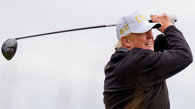 Trump Used Your Tax Dollars to Open His New Scottish Golf Course