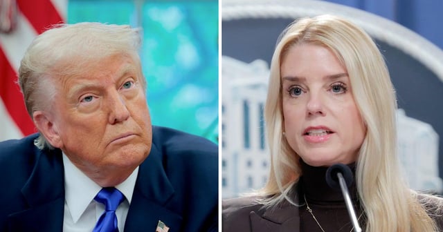 Trump Wants Pam Bondi to Take the Heat Over Epstein Crisis: Report