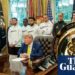 Trump says Club World Cup trophy will remain in Oval Office after tournament’s end | Club World Cup 2025