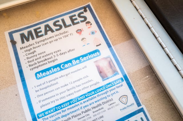 US measles cases at an all-time high after disease "eliminated"