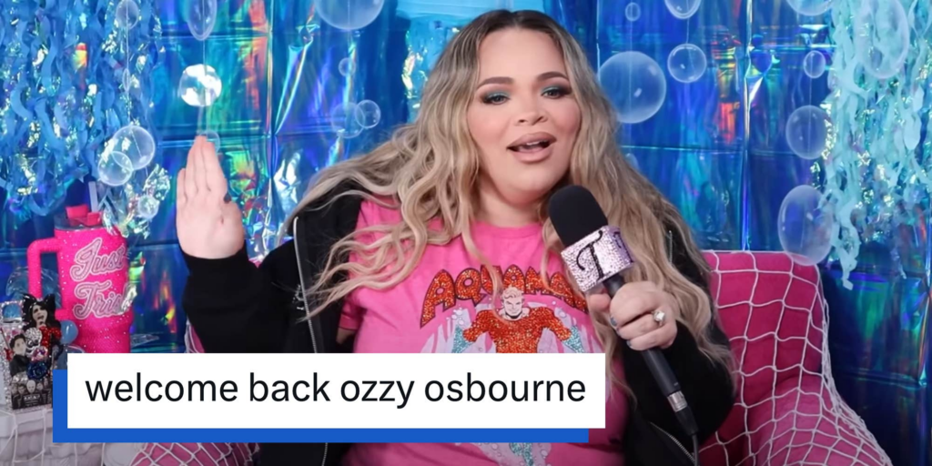 "Welcome back Ozzy Osbourne": Unpacking the Trisha Paytas baby omen