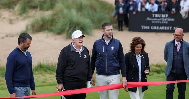 White House X Account Suddenly Becomes Trump Golf Club Fan Account