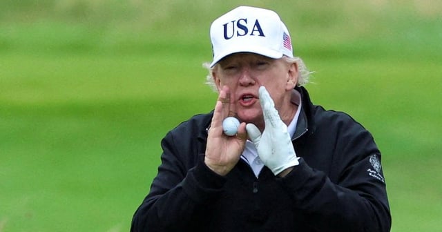 ‘Rigging the Game’: Trump Trolled for Questionable Golf Move
