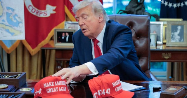 ‘Swag bag’: Trump reportedly won over GOP holdouts with signed merch